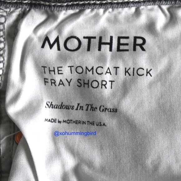 MOTHER | The Tomcat Kick Fray Short (Shadows in the grass) - Picture 12 of 16
